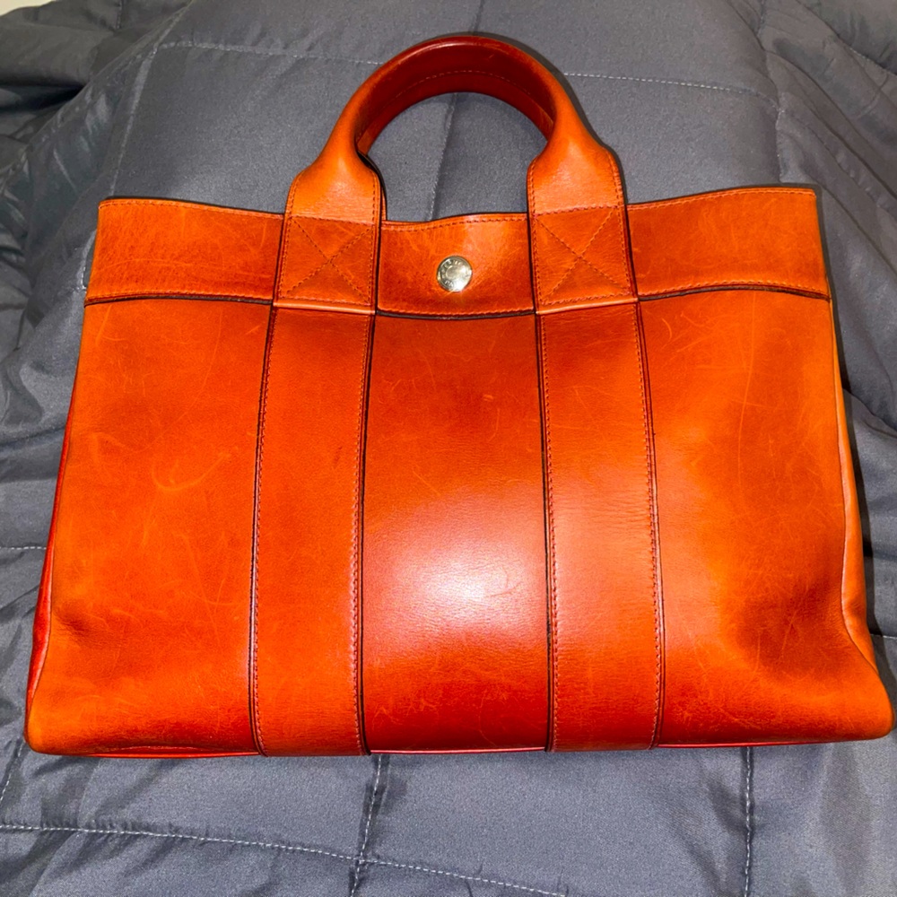 Hermes Fourre Tout PM Leather handbag